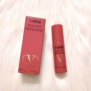 4/$30 Sale 💫Valentino Tinted Face Primer Base & Highlighter in Rosa Mini